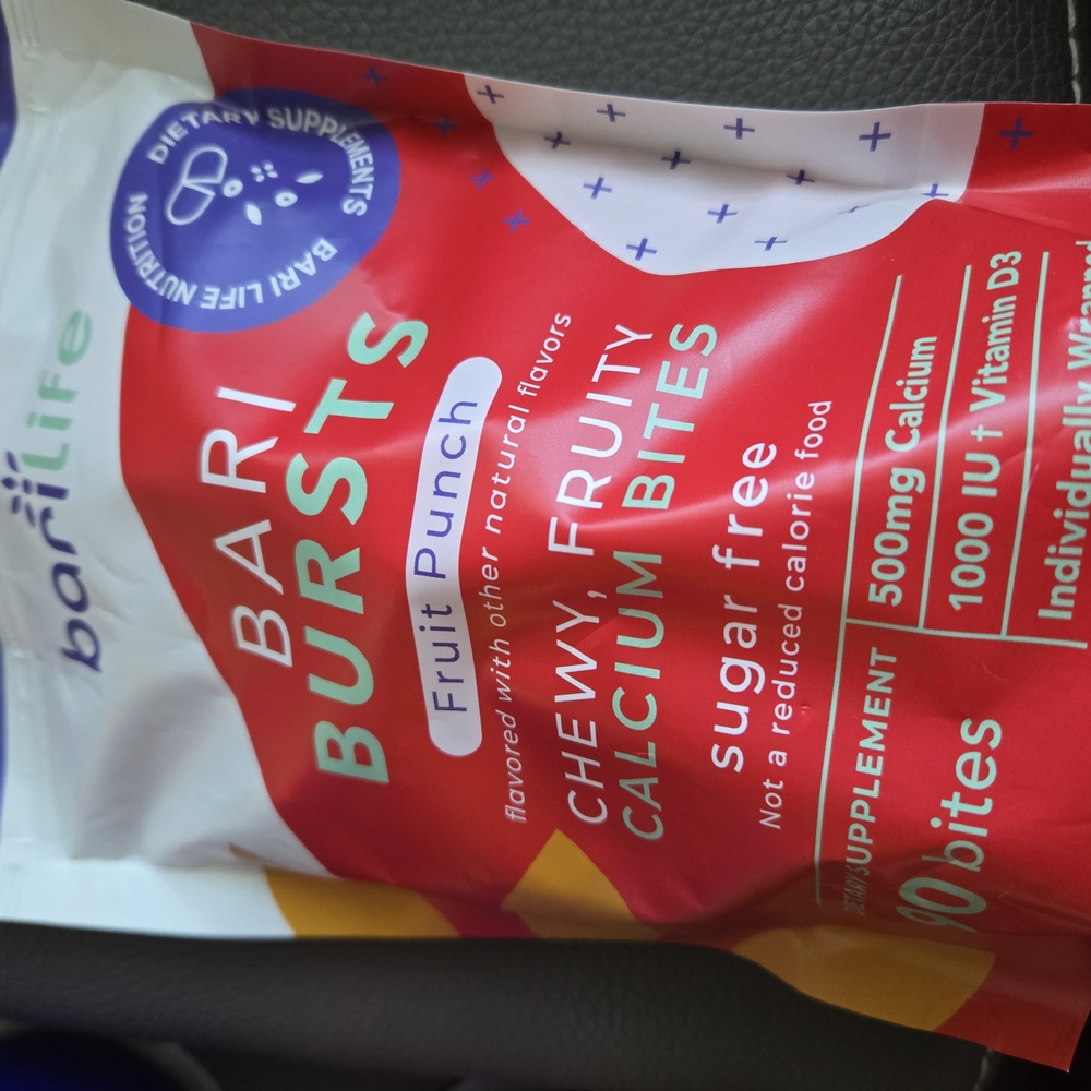 Bari Bursts Fruit Punch Chewy Bites